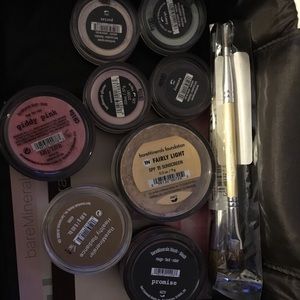 Bare Minerals makeup and makeup bag